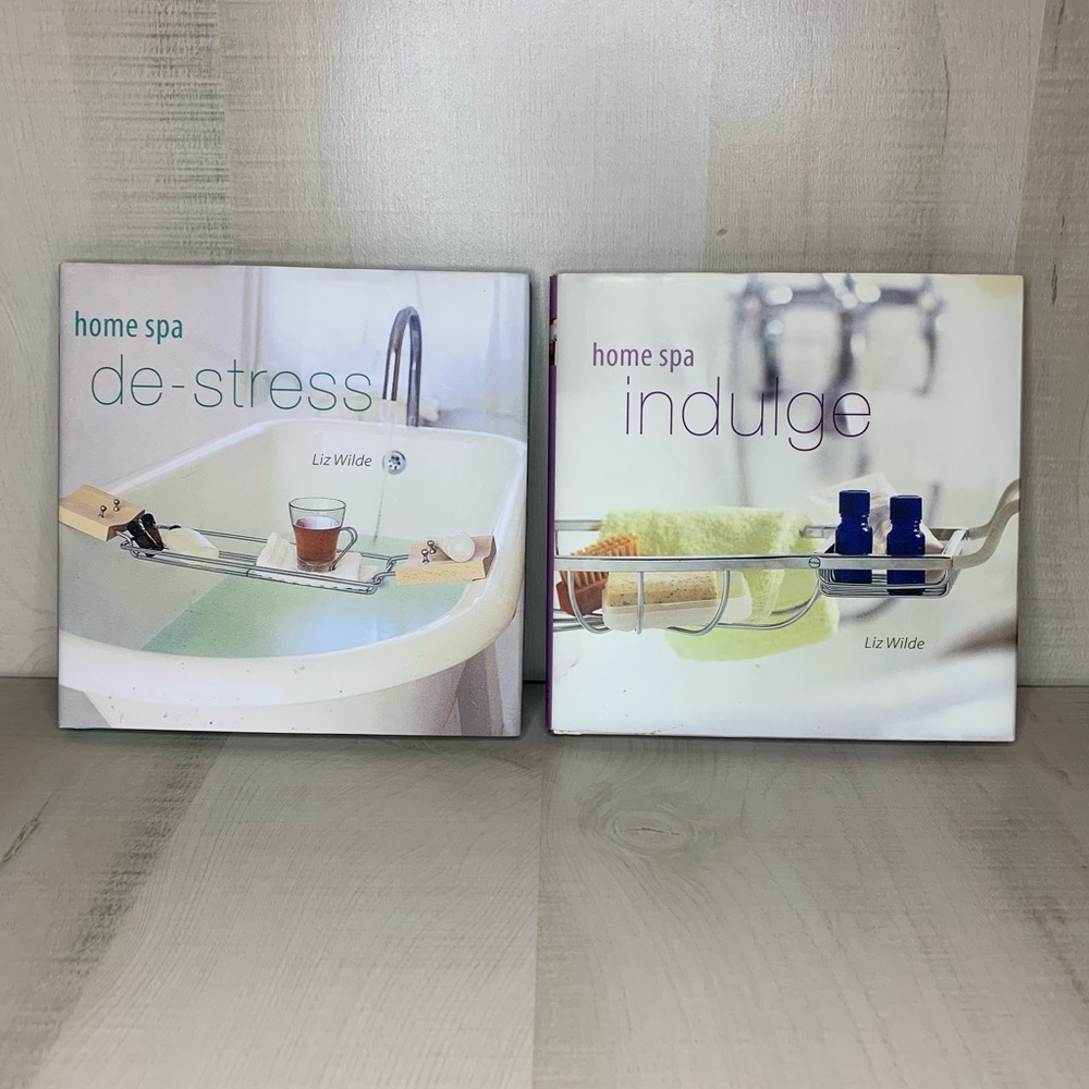 Home Spa de-stress & indulge Liz Wilde Books